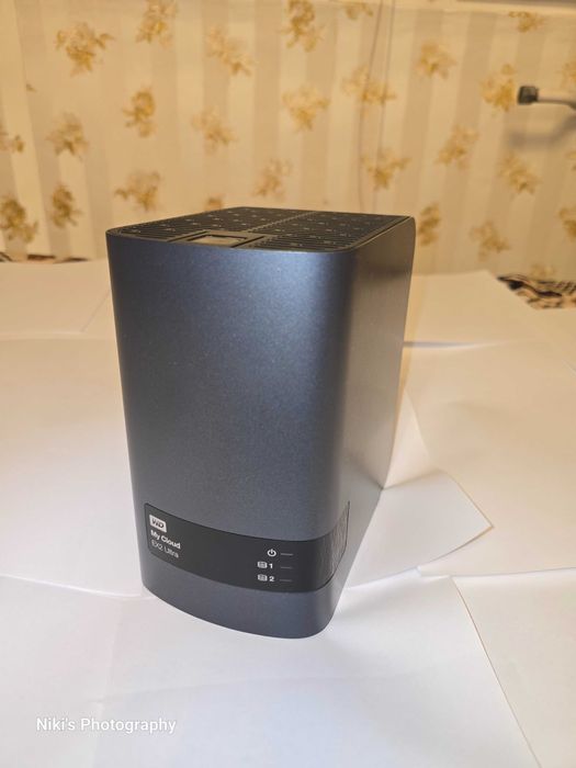Продавам NAS Server, Western Digital My Cloud EX2 Ultra, 2 Bay, 4 TB