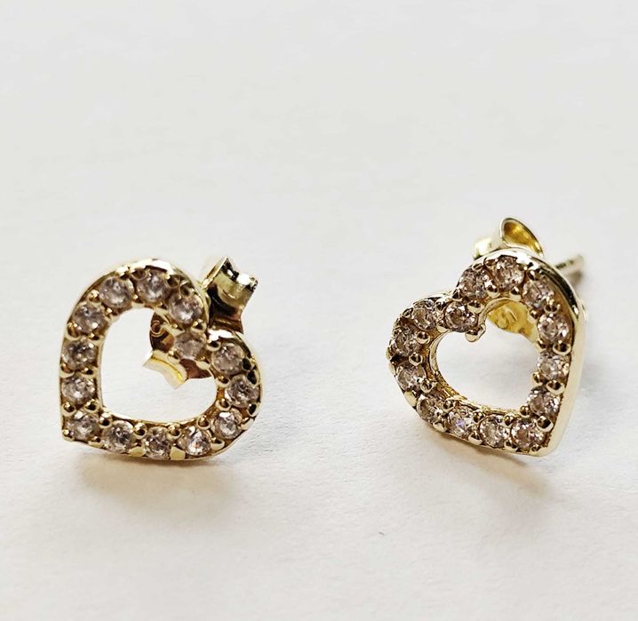 (AG 35) Cercei aur 14K  1.10 gr b.34214 - 500Lei Garantie 2ani!