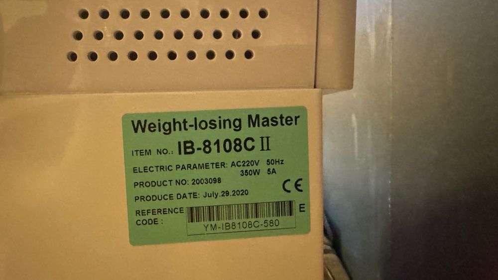 Vand la pachet aparat de drenaj limfatic cu pat si lipolaser