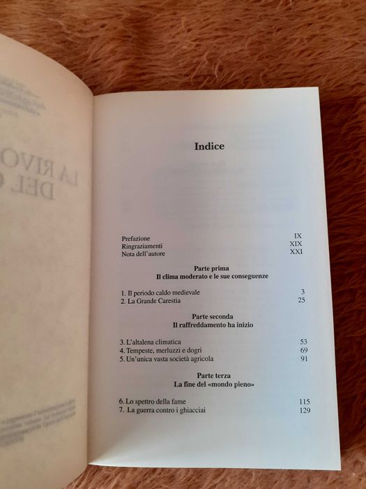 Книга на италиански La rivoluzione del clima