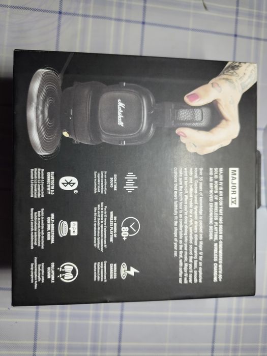 Marshall Major IV черный