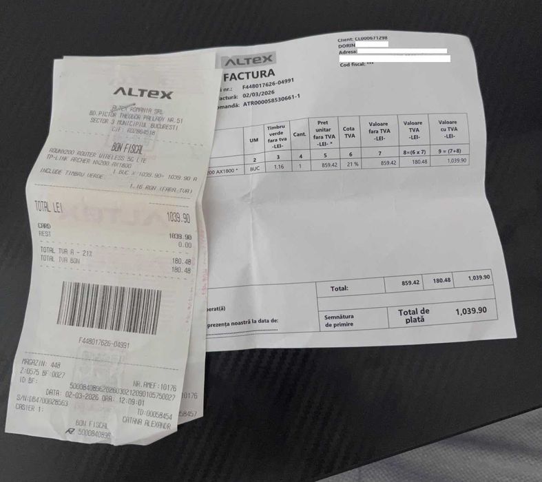 Router Wireless sim 5G TP-LINK ARCHER NX200 AX1800