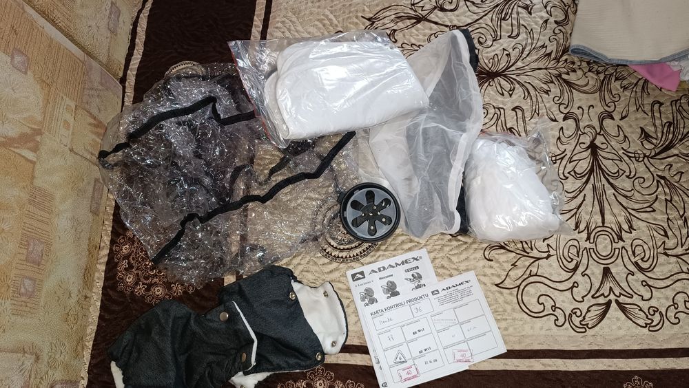 Коляска Adamex monte carbon