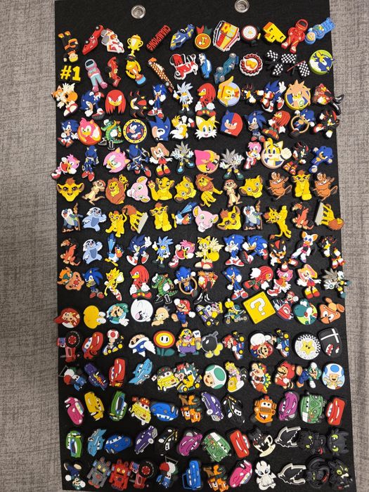 Accesorii crocs cu Sonic, Super-eroi, Cars