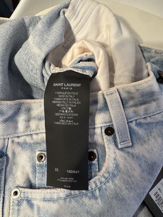 Дънки Yves Saint Laurent