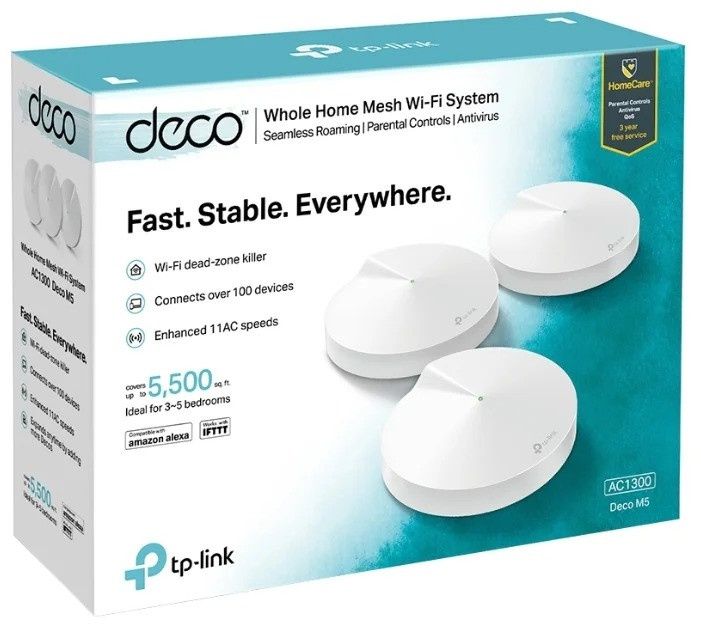 Deco M5 3-pac mesh sistema