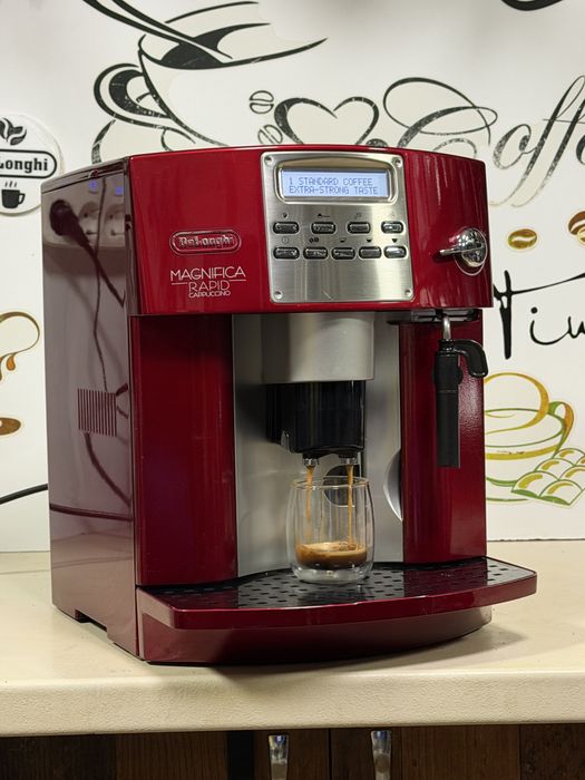 Кафемашина кафе автомат delonghi magnifica с гаранция