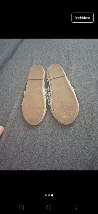 Papuci pentru fetițe de vara mărime 33