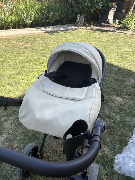 Детска количка Dada Paradiso MAX 500 Almond milk 3in1