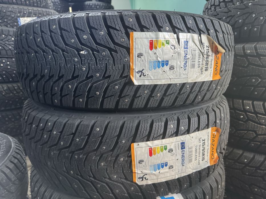 Шины новые зима 215/65 R16 шипы донгелек