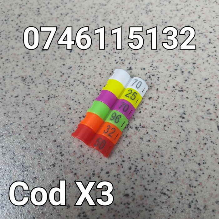 ”Inele” Nimfe Papagali Perusi Canar-Pasari exotice-Cleme de 4mm - X3