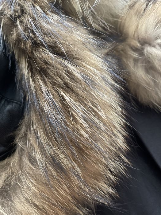 Яке от естествена кожа и косъм - XS