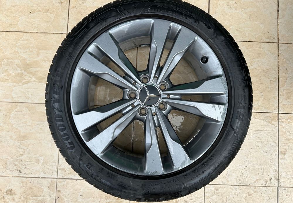 Алуминиеви джанти 7,5Jx18” за Mercedes със зимни гуми 245/45/18”