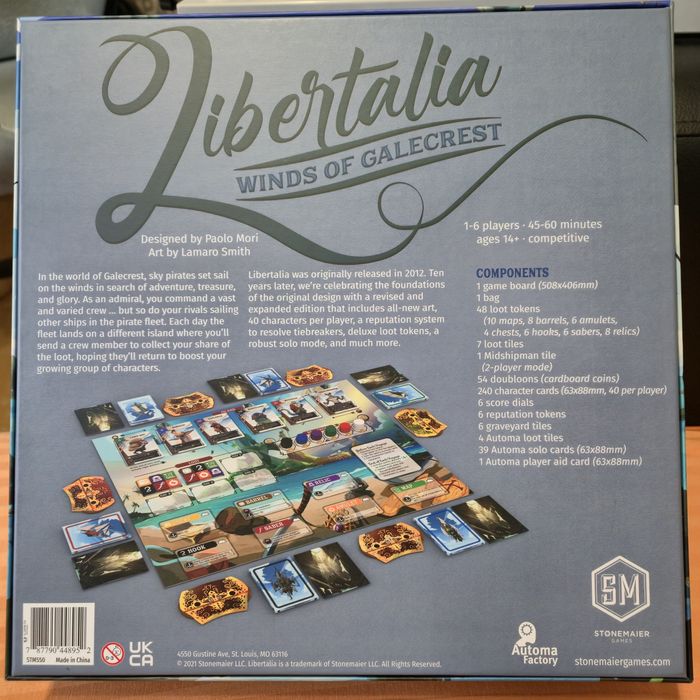 Libertalia, joc de societate