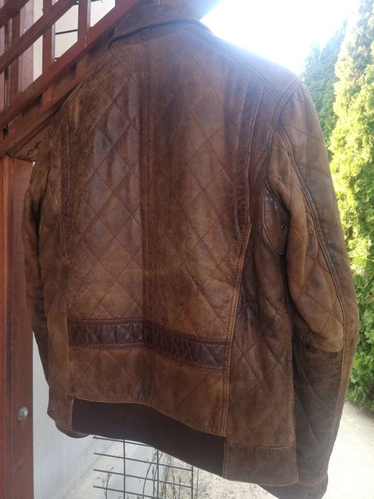 Geaca piele bărbati Massimo Dutti M