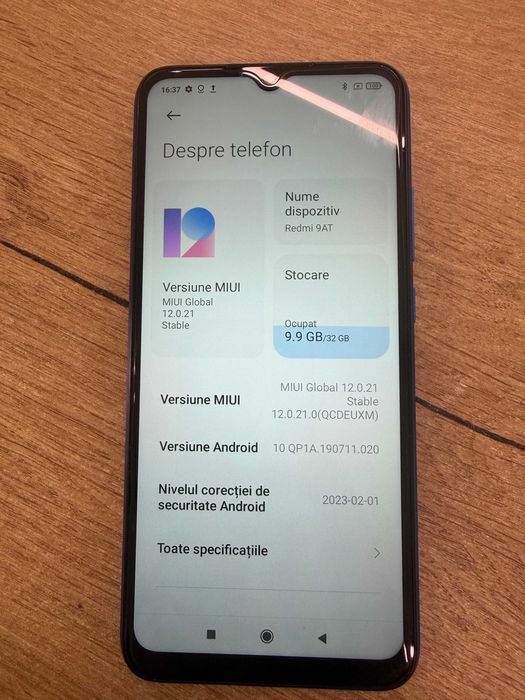 Xiaomi Redmi 9AT 32GB Blue Dual SIM Liber 24 Luni Garanție