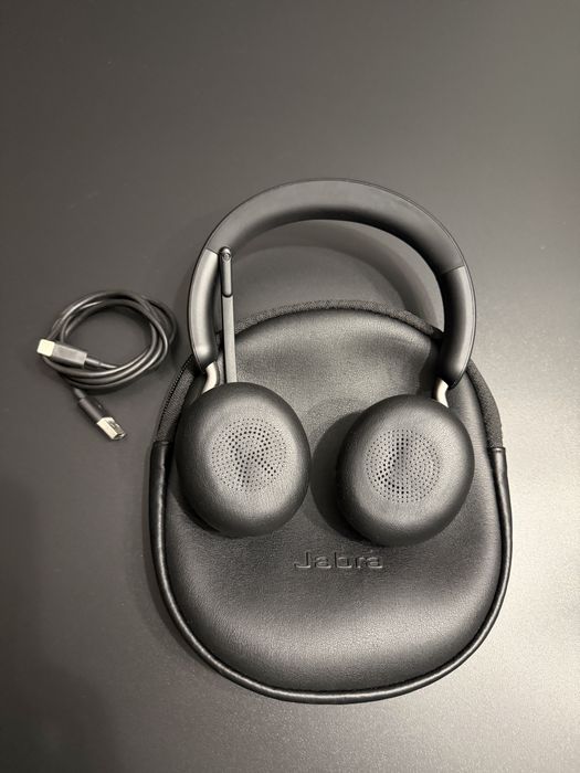 Casti Jabra Evolve 2 , husa , cablu si dongle !