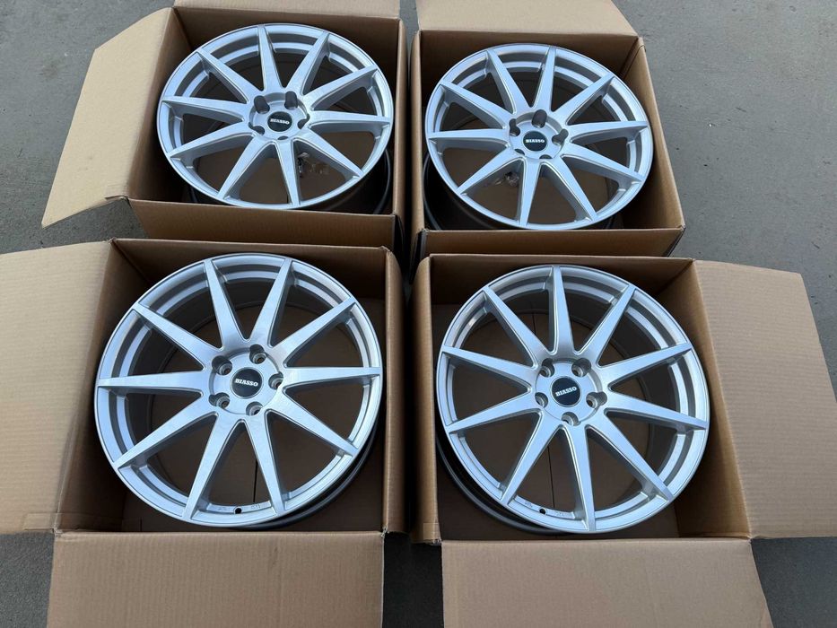 4 бр. чисто нови алуминиеви джанти BIASSO 19'' 5x112 , ф66.6 ,ET32, 8J