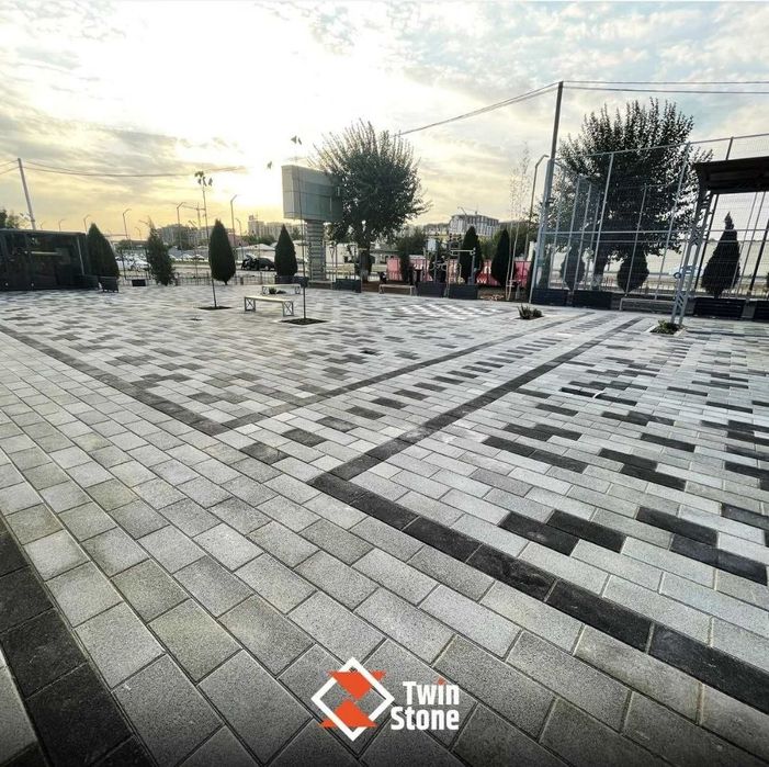 Вибропресованные Брусчатки тратуарная плитка