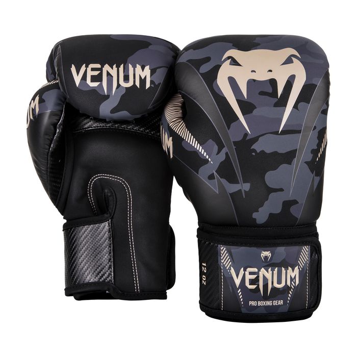 Mănuși Box Venum Impact Dark Camo - 14 OZ - produs resigilat Decathlon