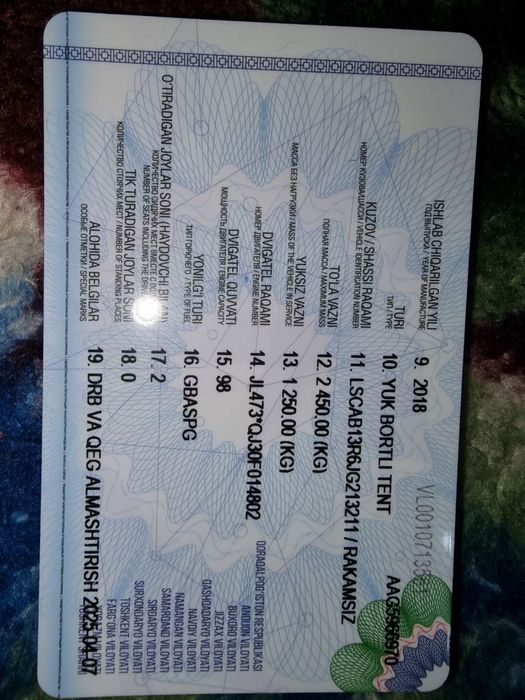 Changan 2018 proveg 77,000