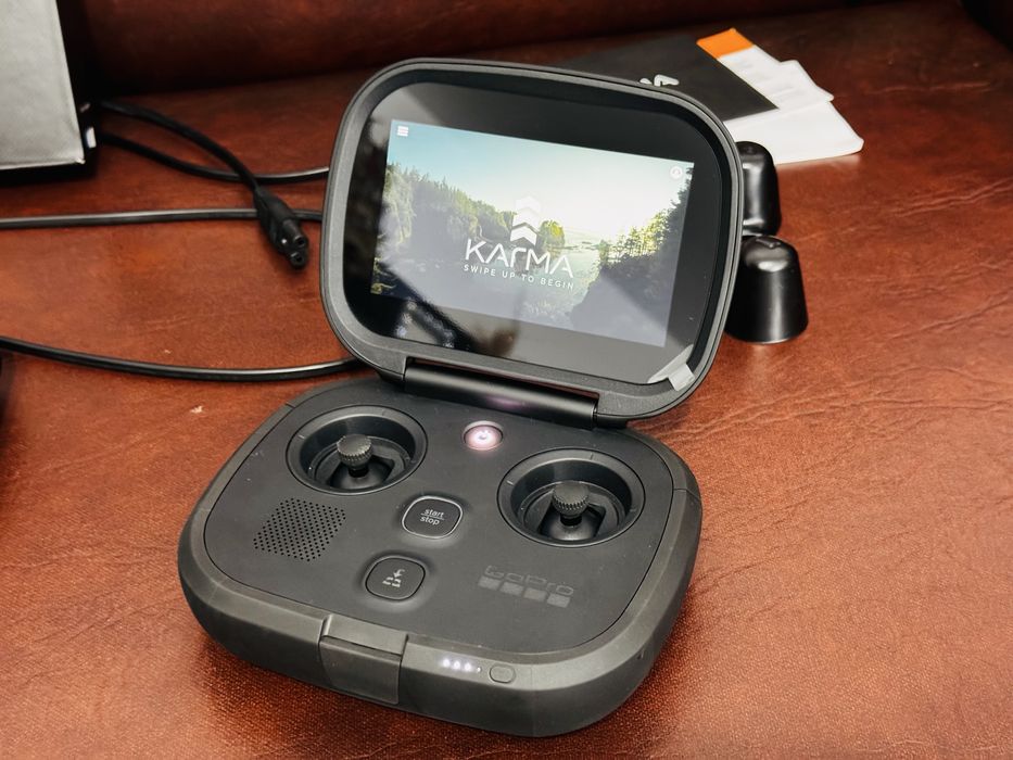Kit complet-dronă Nouă GoPro KARMA - doar testată - full accesorii