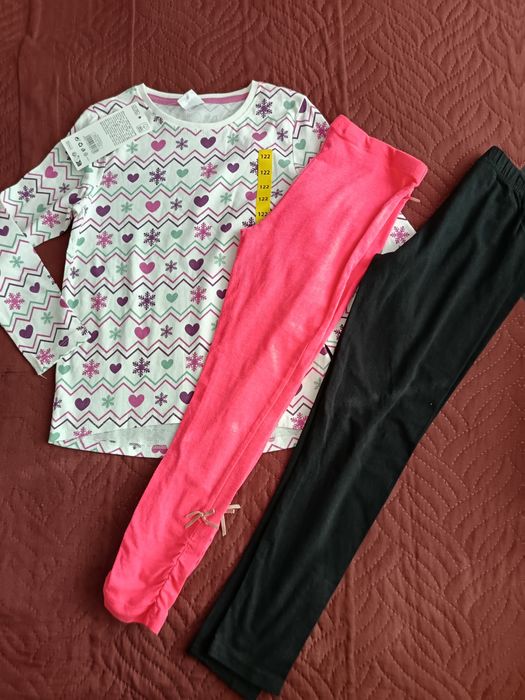 Лот за момиче р. 122 и 128