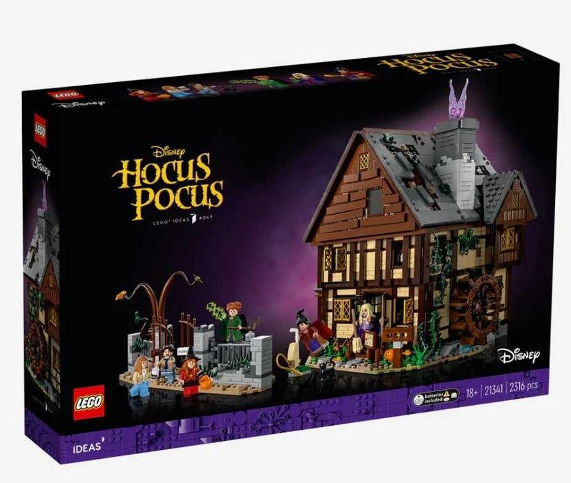 LEGO Disney Hocus Pocus, 21341, нов, неразпечатан, колекционерски сет