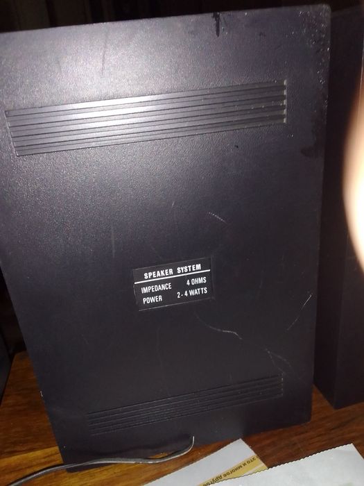 Колонки от магнитофона.