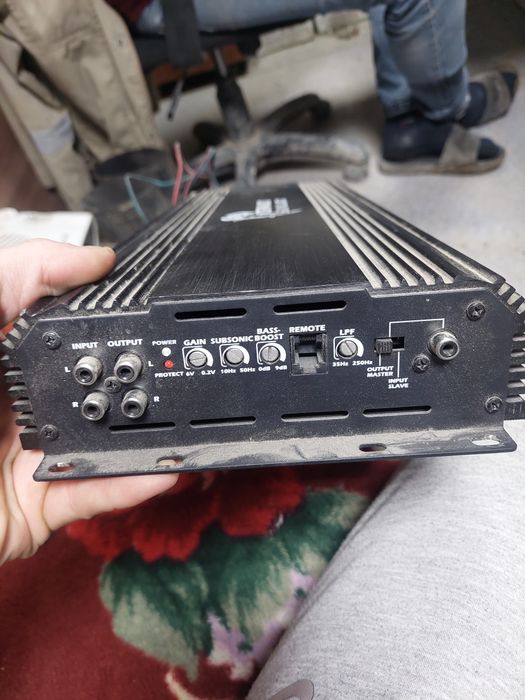 Саббуфер и усилитель