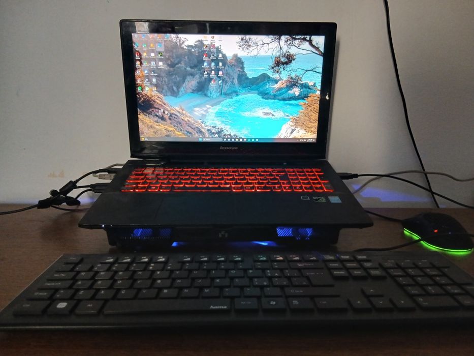 Laptop gaming Lenovo Y50-70 windows 11