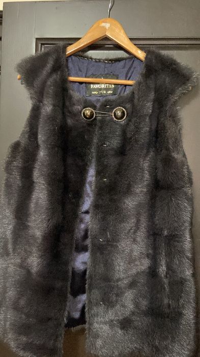 Норковая жилетка