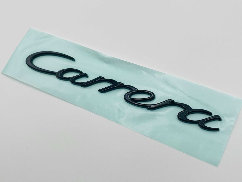 Emblema Compatibila PORSCHE Carrera negru
