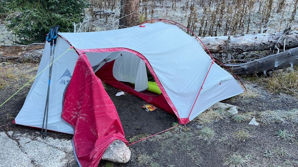 Cort MSR Hubba Tour 2 pers cu antreu foarte spațios