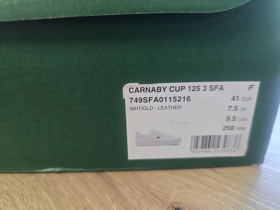 Маратонки Lacosta carnaby cup
