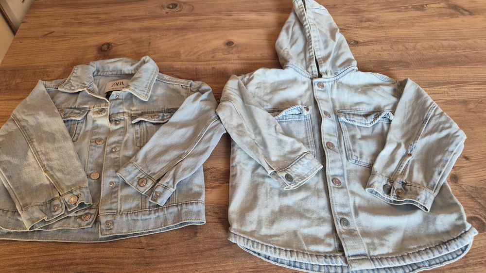 Zara дънкови якета за момче и момиче 104