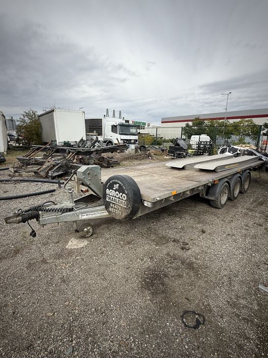 Remorca platforma utilaje ifor williams 5.5 metri lungime