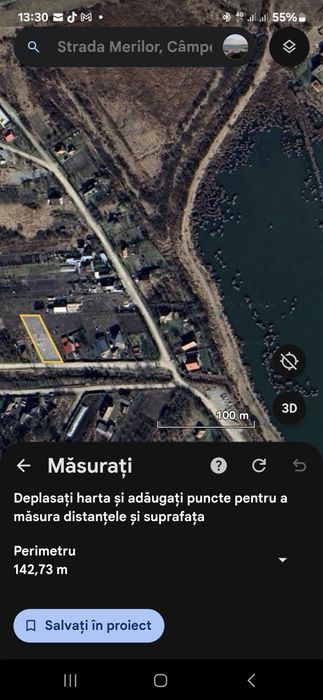 Teren intravilan, 1000 mp, între case, în Campenesti