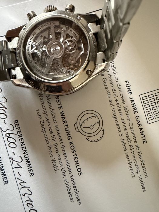 Zenith Chronomaster sport 2025