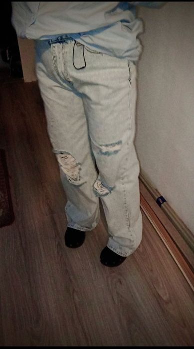 Blugi Cavallone – model ripped / distressed