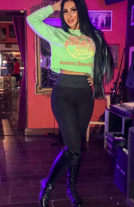 extensii de par NEGRE drepte 80 cm, 5 clipsuri, imită par natural, NOI