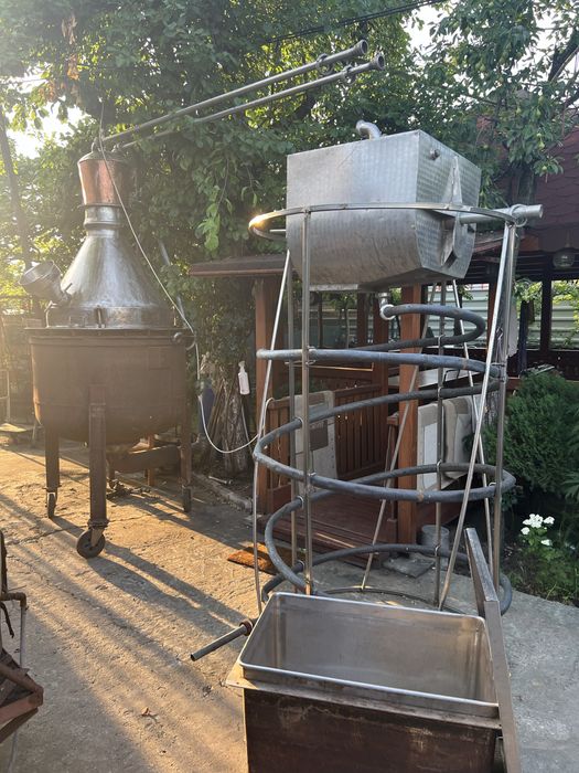 Vand cazan tuica industrial