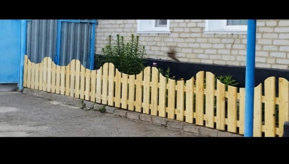 штакет из дерева