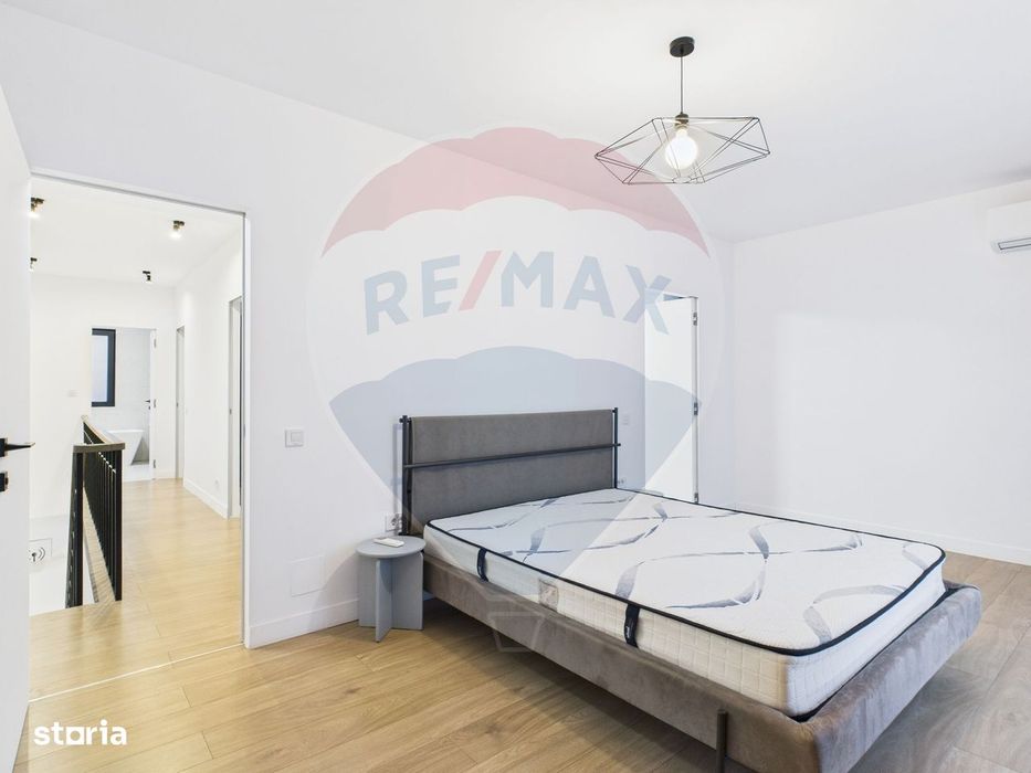 Vila luminoasa in Corbeanca, mobilata si utilata, ansamblu piscina