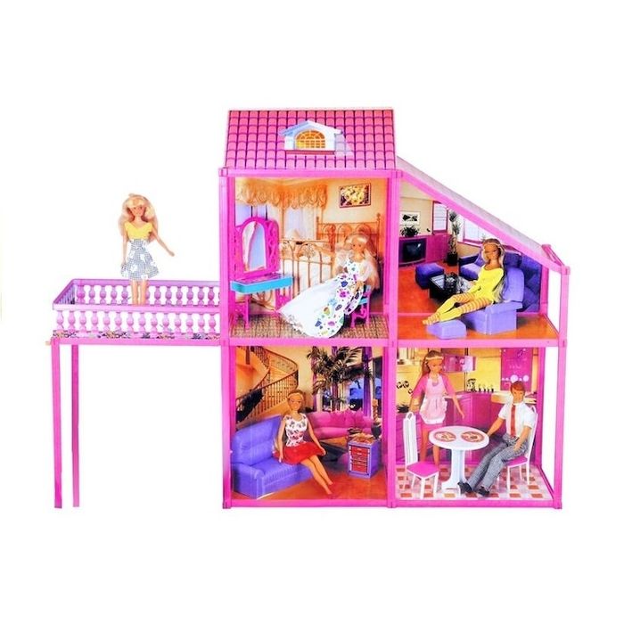 Комплект кукли, LEAN TOYS, 76 см, С кола, Аксесоари 3383