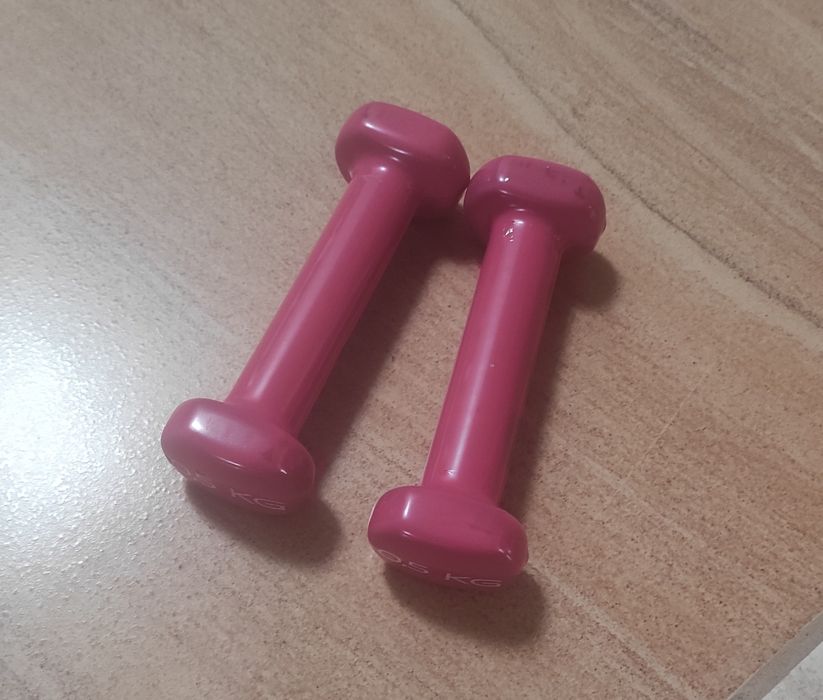 Gantere roz 0,5 kg