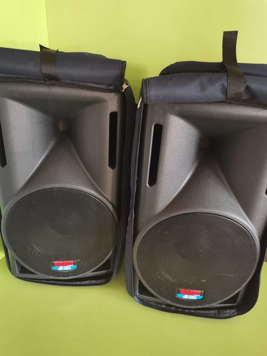 Boxe active DB opera originale, ca și RCF, Diynacord, FBT. Huse stas!