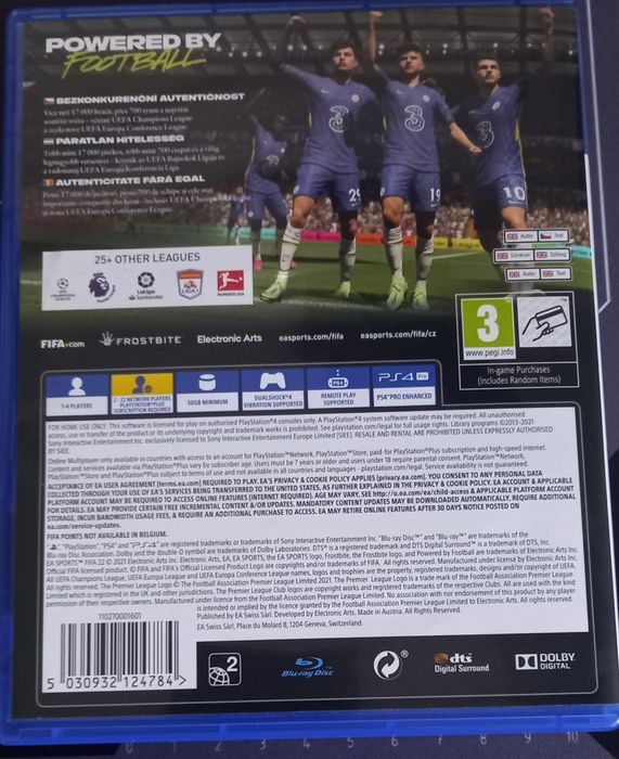 Joc,FIFA22 PS4,disc impecabil