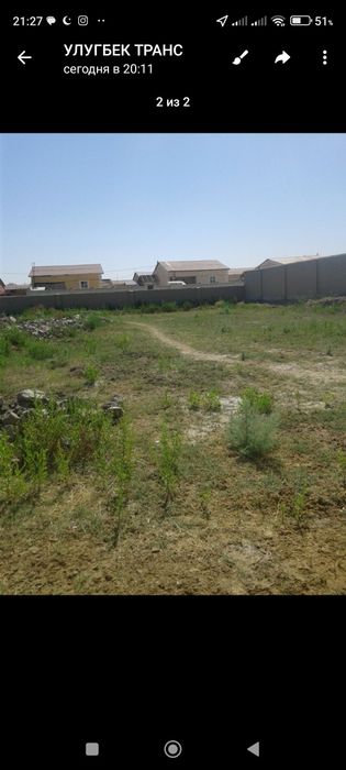 12сотик участка сотилади.3хонали жойи бн