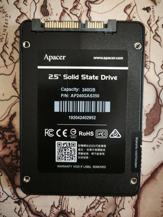SSD SATA Apacer, 240 GB